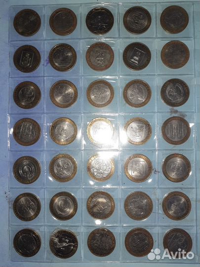 Монеты России биметалл