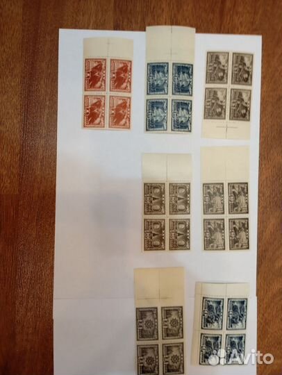 Марки 25 лет революции, 1943