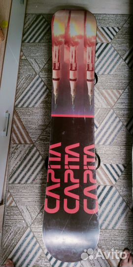 Сноуборд комплект Capita - 160, крепления Drake