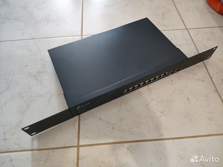 Сет.коммутаторы Tp-Link T1500G-10MPS PoE 10 портов