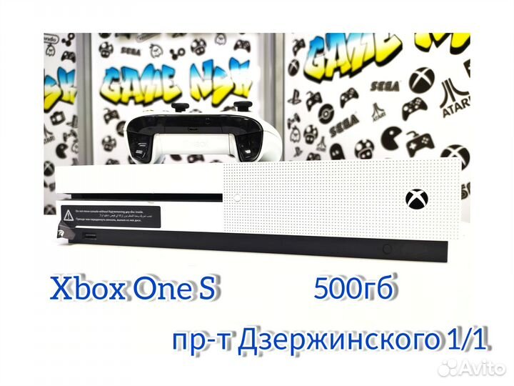 Microsoft Xbox One S (500гб) Б/У