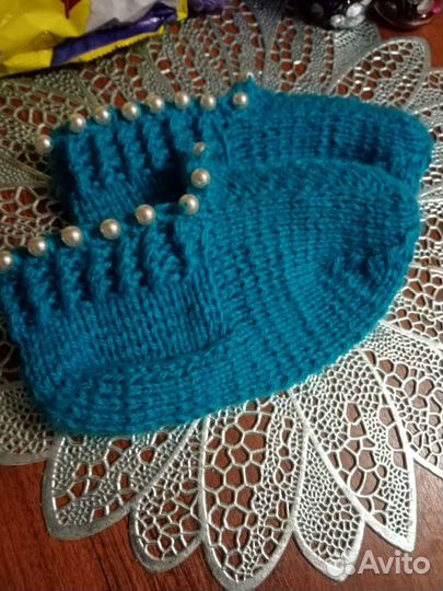 Следочки с бусинками