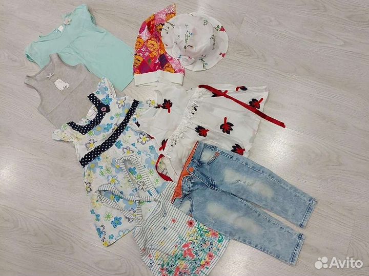 Вещи пакетом на девочку 86