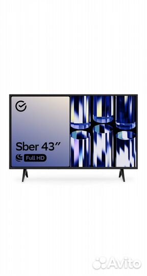 Телевизор сбер 43 smart tv full hd wi fi bluetooth