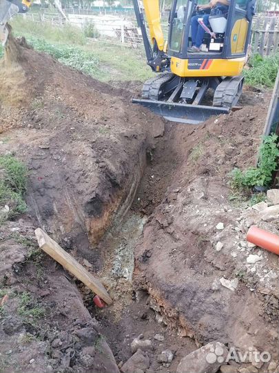 Услуги мини экскаватора