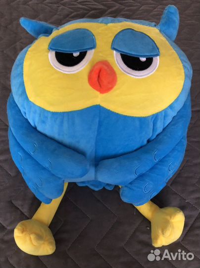 Игрушка сова с пледом