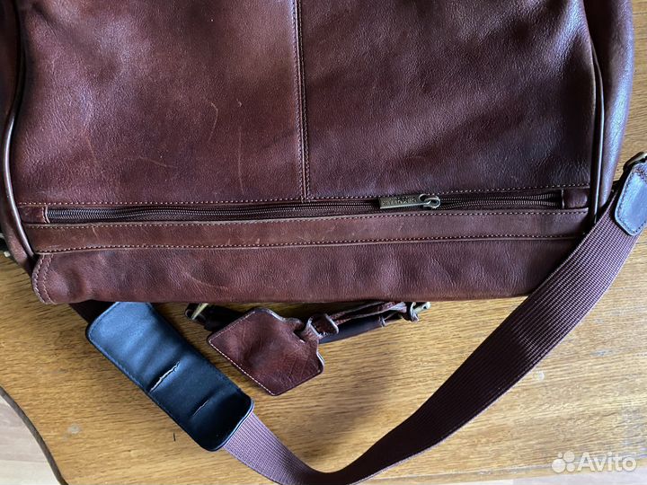 Мужской кожаный портфель dr koffer