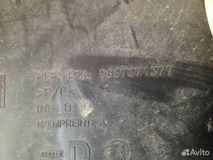 Обшивка двери задней правой Peugeot 307 2001-2008