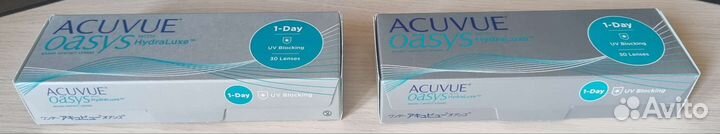 Контактные линзы Acuvue oasys