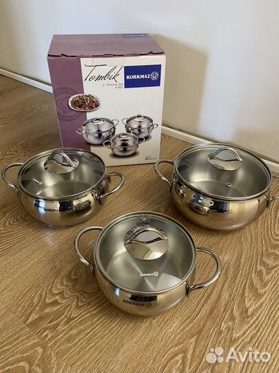 Набор кастрюль Коркмаз Турция