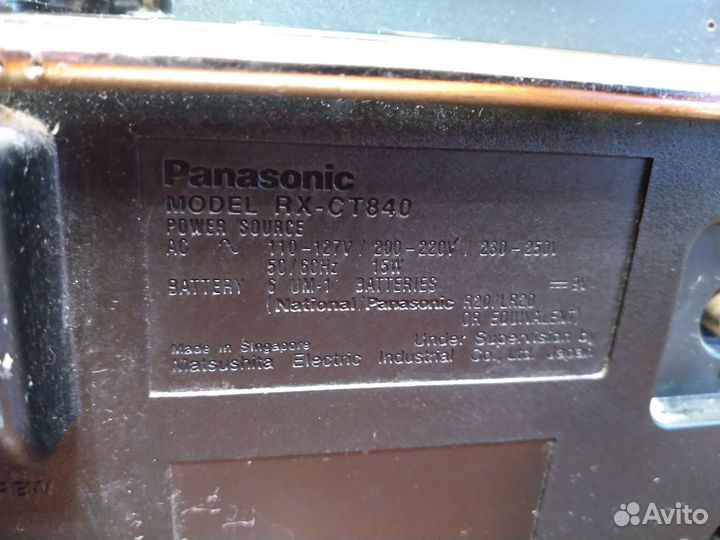 Магнитола Panasonic RX- CT 840 Japan