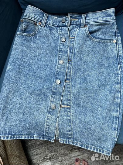 Джинсовая Юбка levis