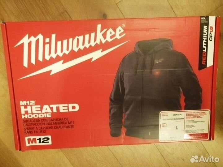 Перчатки milwaukee с подогревом 561-21L, Худи