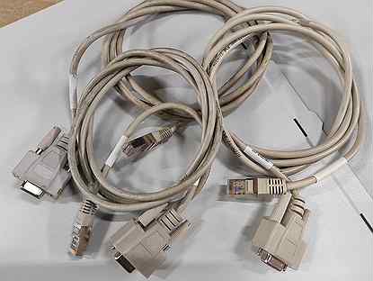 Кабель адаптер RS-232 (com) - RJ-45 (патч)