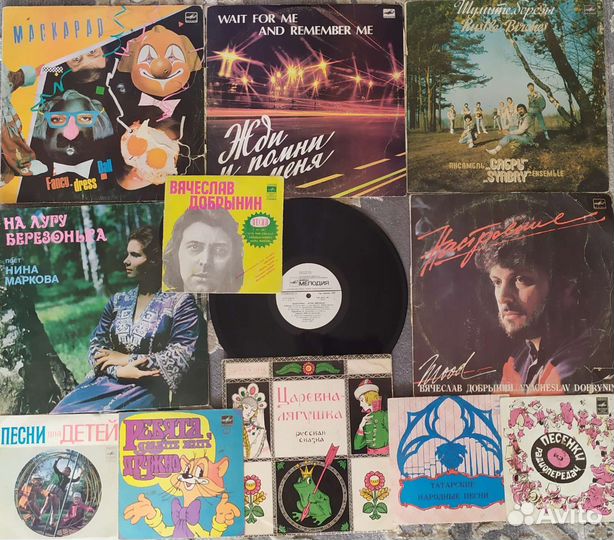 Грампластинки для декора