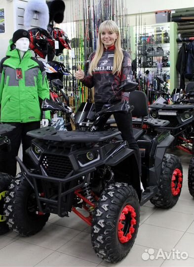 Квадроцикл gladiator G200 черный