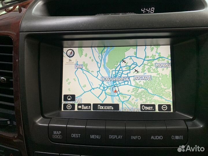 Диск DVD Карты Навигации Toyota Lexus, Русификатор