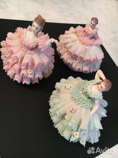 Фарфоровые статуэтки балерин германия
