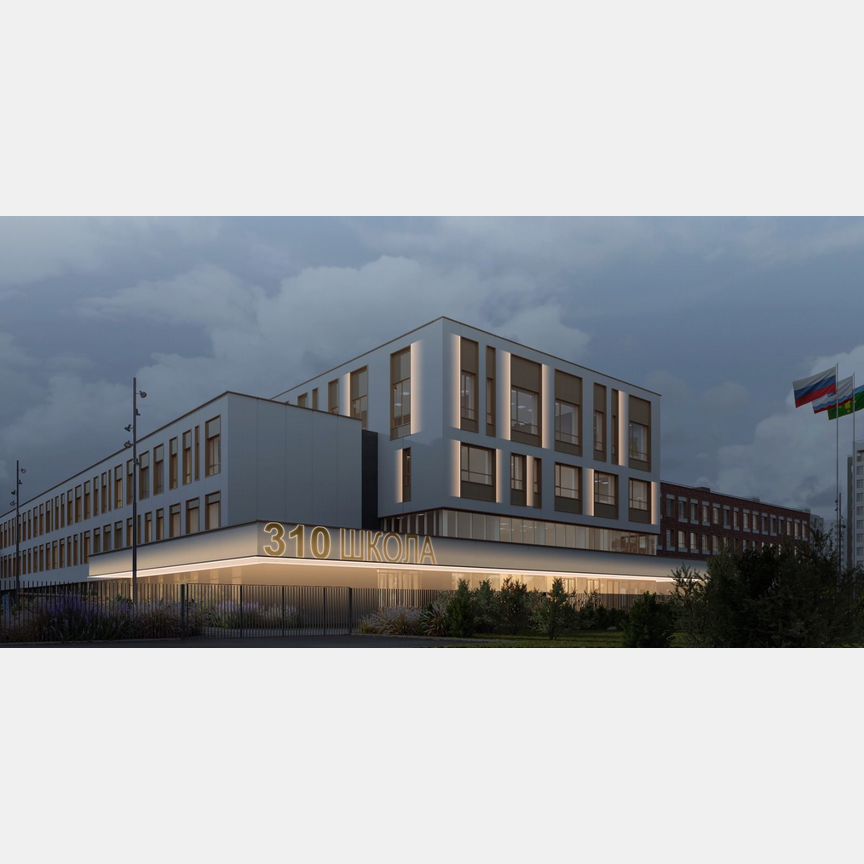 2-к. квартира, 57,7 м², 8/12 эт.