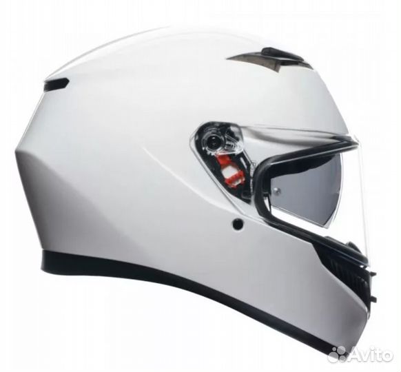 AGV Шлем K-3 E2206 mono seta white L