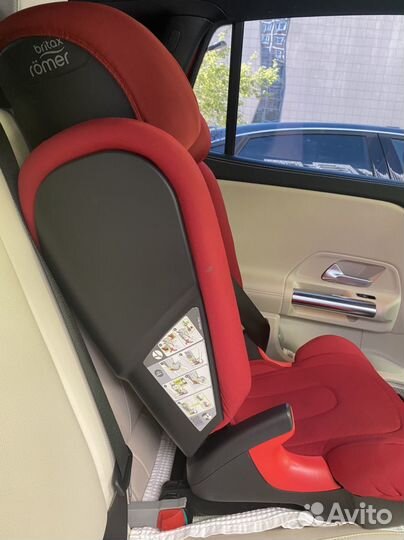 Romer britax автокресло 15 до 36 кг isofix