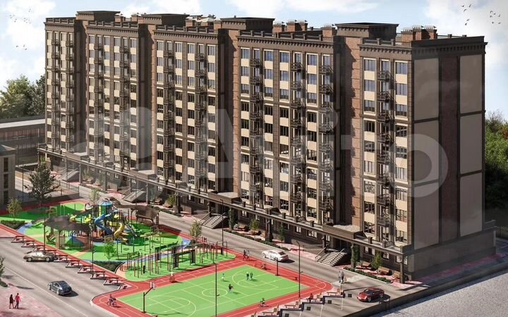 Квартира-студия, 50 м², 3/11 эт.