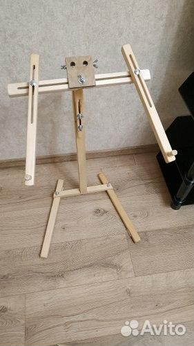 Напольный стенд,рабочее место вышивальщицы,пяльцы
