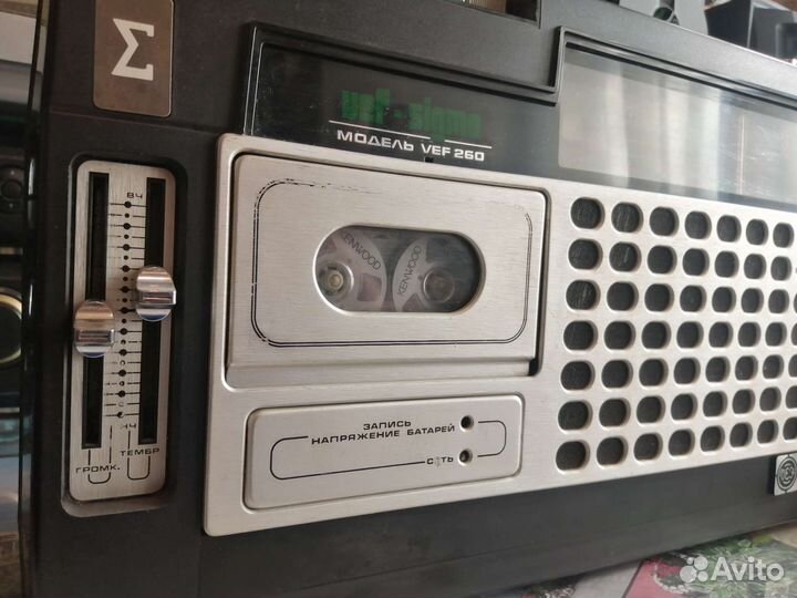 Магнитола Vef sigma 260