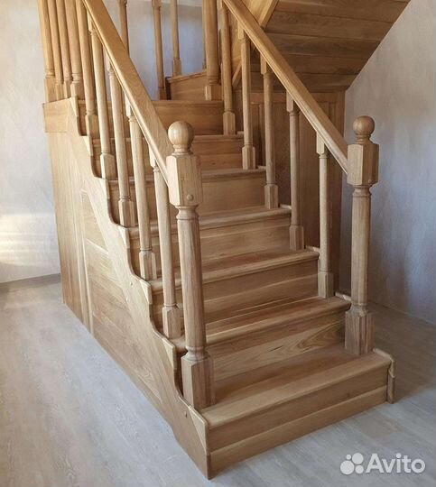 Изготовление деревянных лестниц