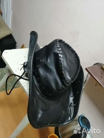 Коженная шляпа