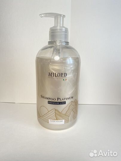 Шампунь для собак. Milord shampoo Platinum