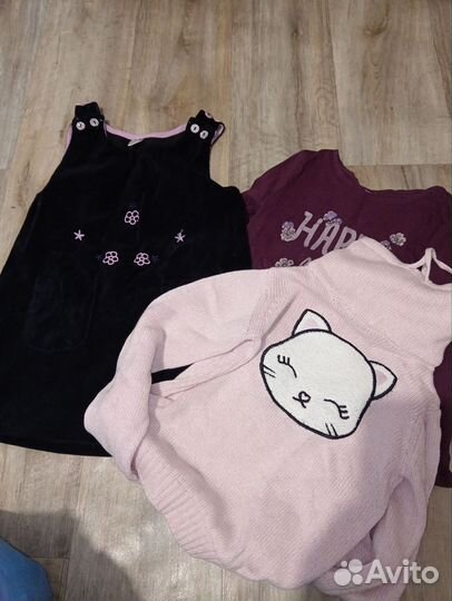 Одежда пакетом для девочки 98 104