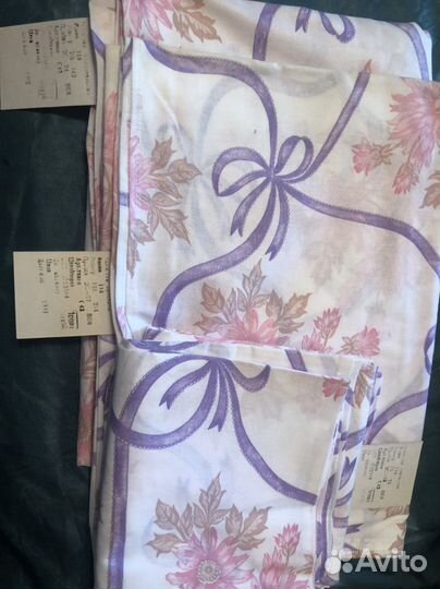 Постельное белье СССР новое