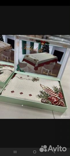 Скатерть новогодняя