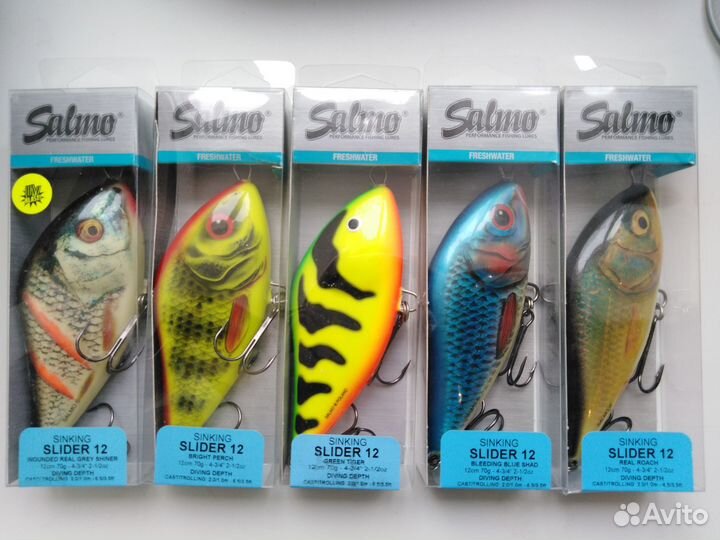 Джерки Salmo Slider 7S, 7F, 6F, 12S, 10S