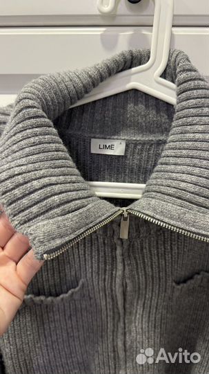 Кардиган Lime, размер S. Серый