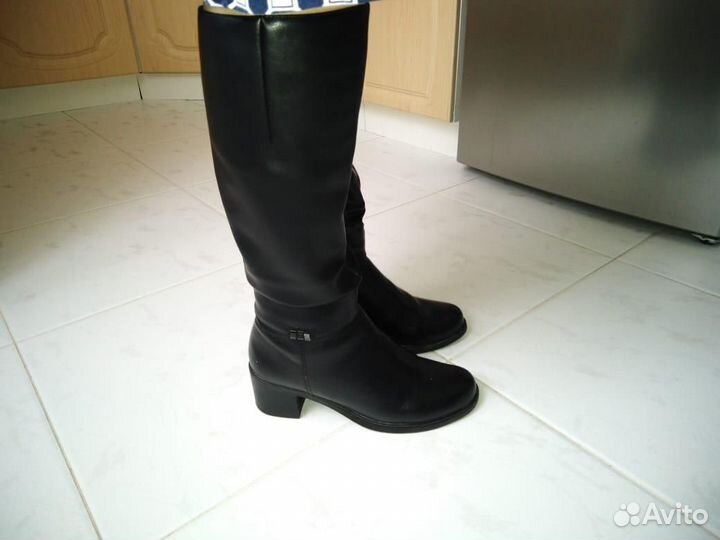 Сапоги зимние женские 39 б/у