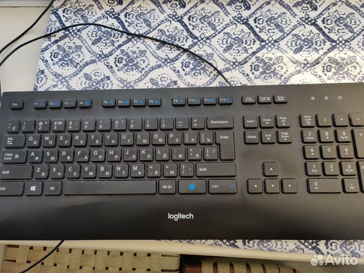 Проводная клавиатура logitech k280e