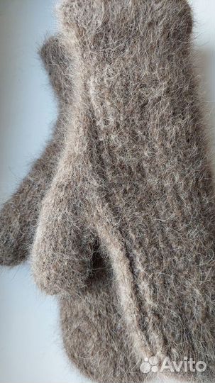 Варежки из собачьей шерсти