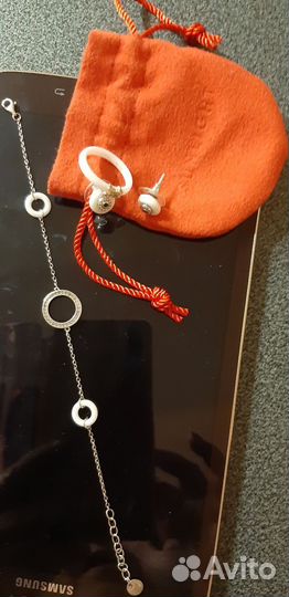 Комплект серебро 925