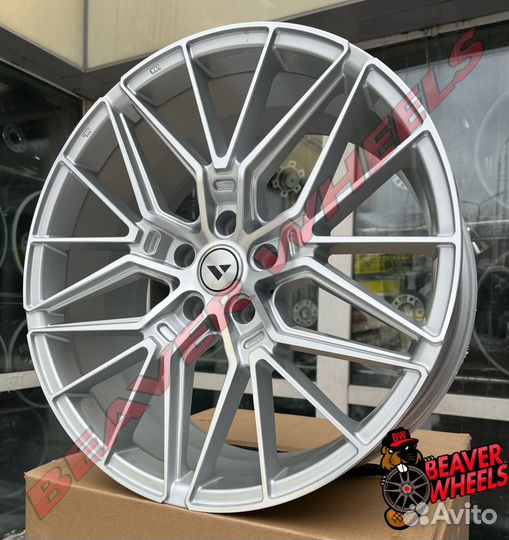 Диски Brixton VL4 R18 5x114.3 Silver polished