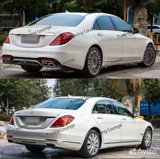 Рестайлинг на Mercedes S-klass W222