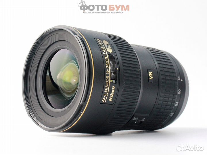 Объектив Nikon AF-S 16-35mm f4G VR