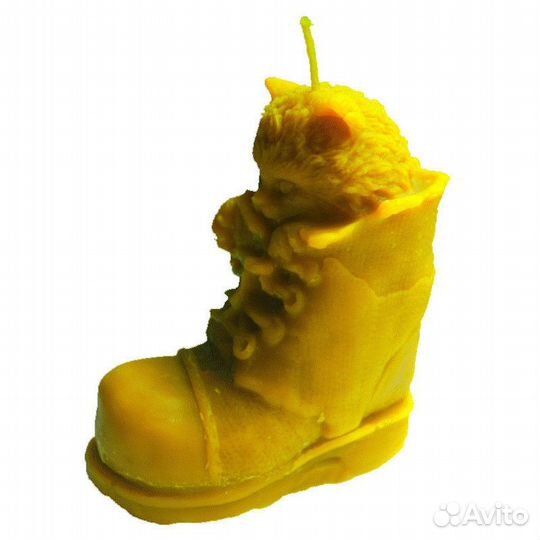 Силиконовая форма для свечей Кот в сапогах 3 (0553