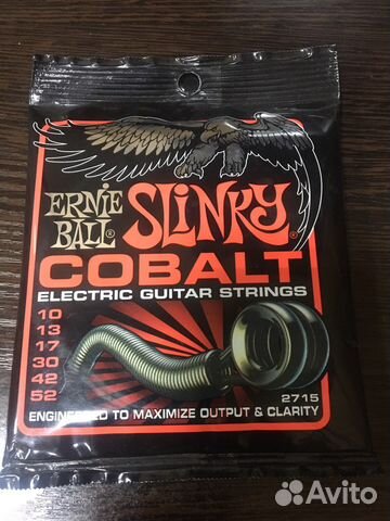 Струны для электрогитар Ernie Ball Slinky Cobalt