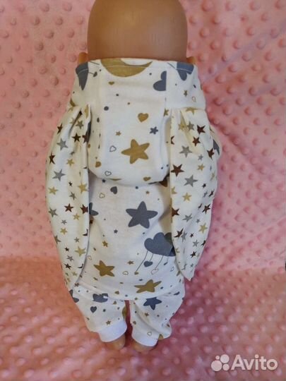 Костюм зайка для кукол 38-44см