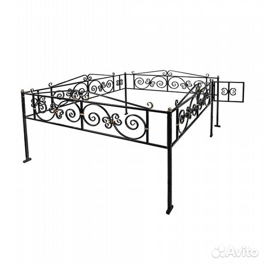 Оградки,кресты ритуальные на кладбище