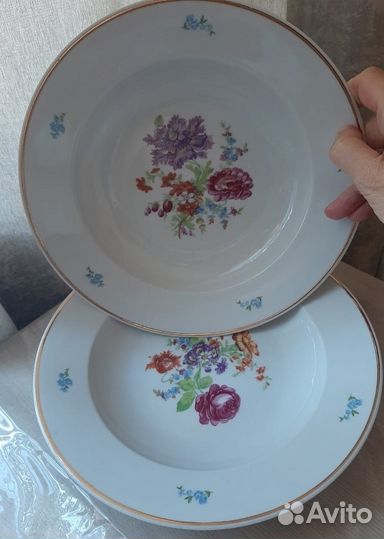 Тарелки Дулево