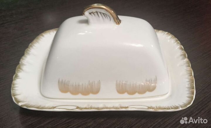 Масленка керамическая