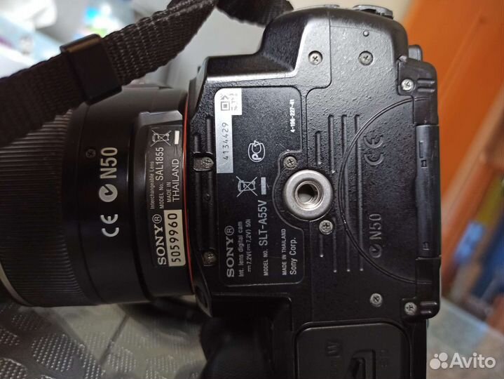 Sony SLT-A55V зеркальный фотоаппарат